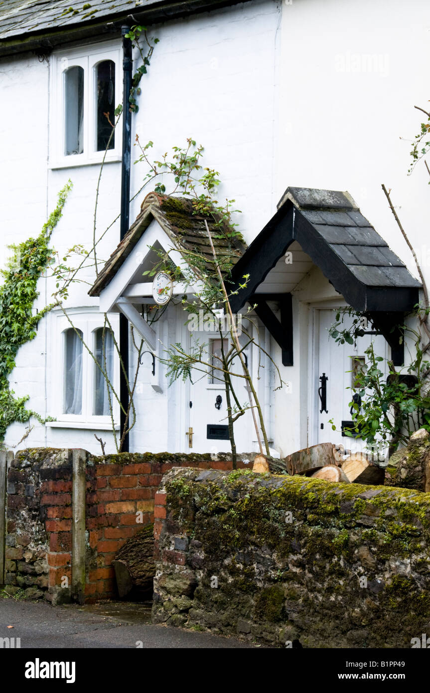 Cottages in Westcott, Surrey, England Stock Photo