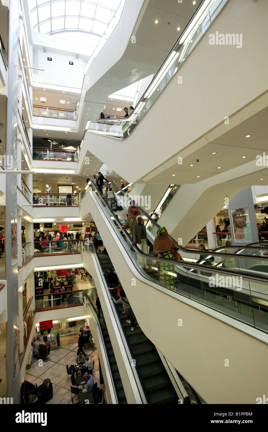 An Atrium in the flagship John Lewis Department store in Oxford Street