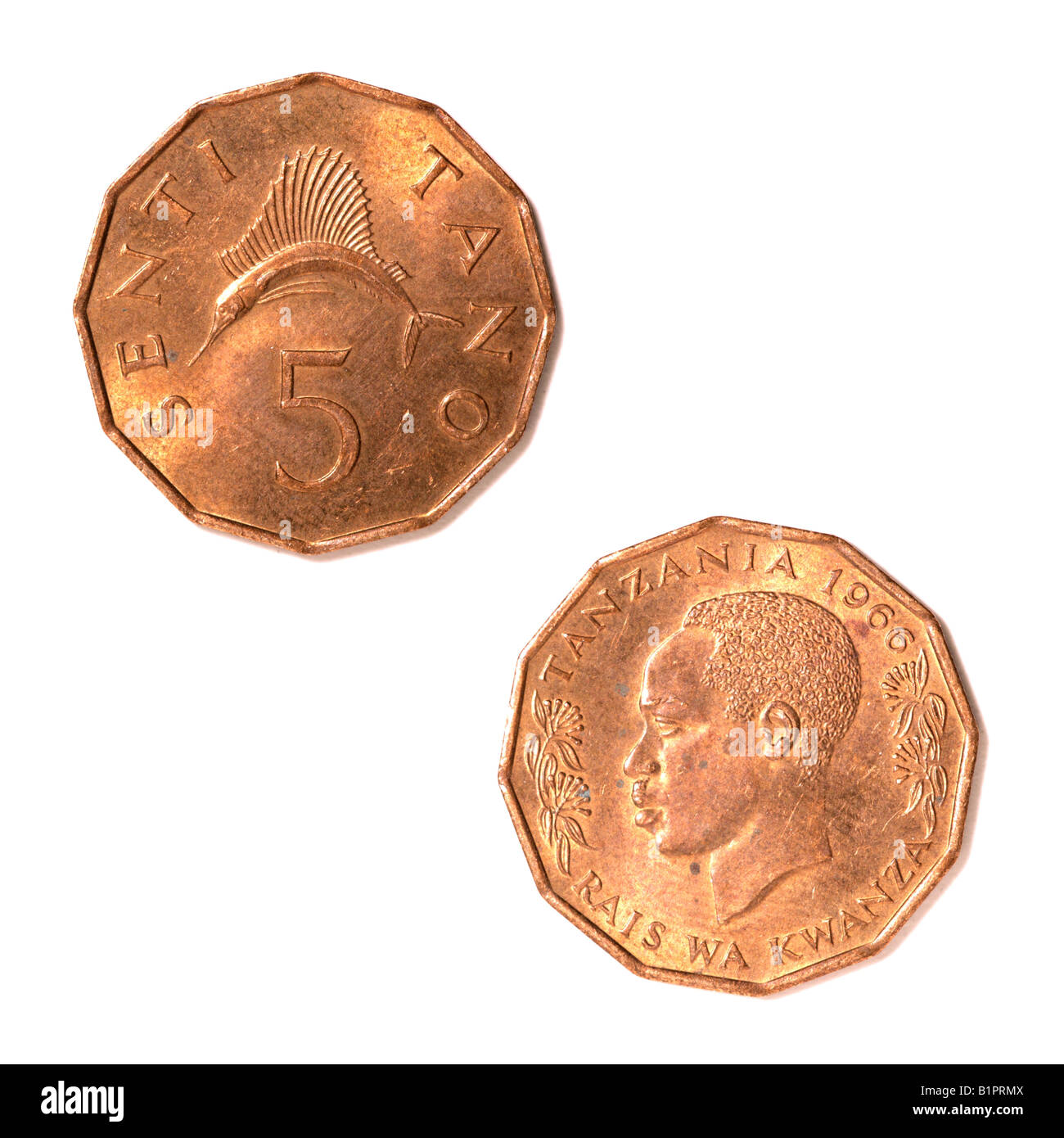 'Tanzanian coins' Stock Photo