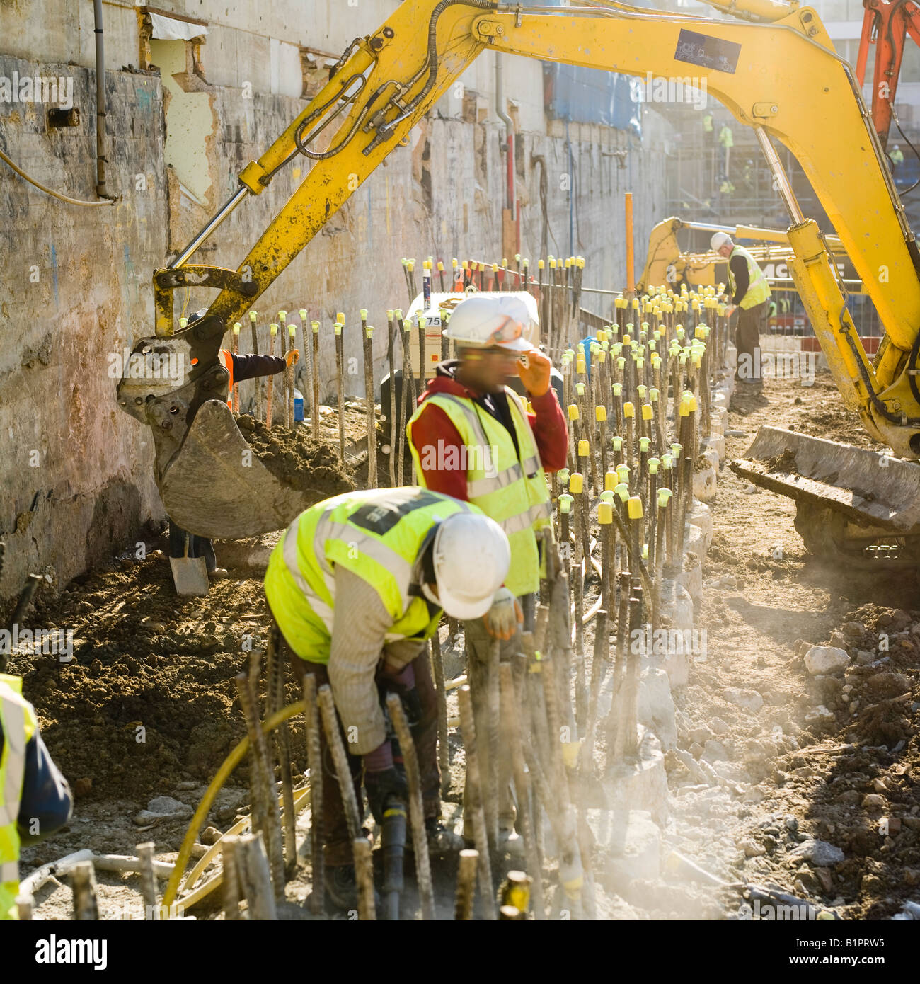 construction redevelopment London Stock Photo - Alamy