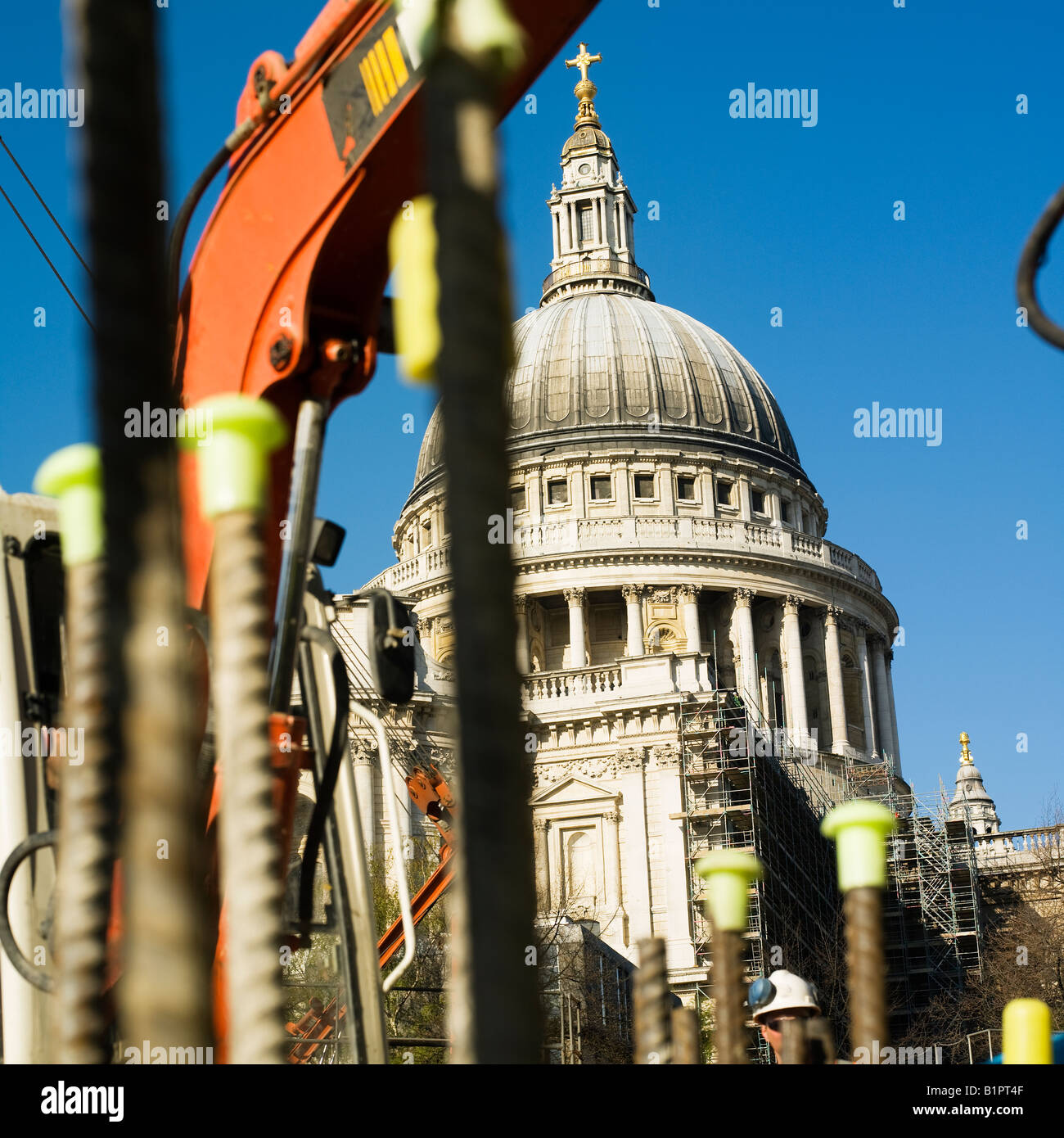 construction redevelopment London Stock Photo