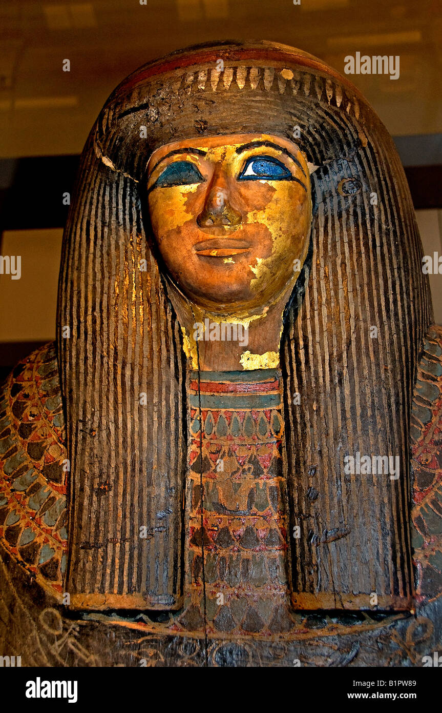 Coffin at egyptian museum hi-res stock photography and images - Alamy