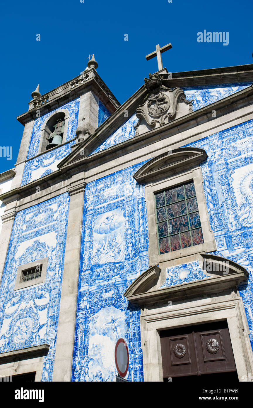 Porto, Portugal. Capela Das Almas in the Bolhao district. Stock Photo