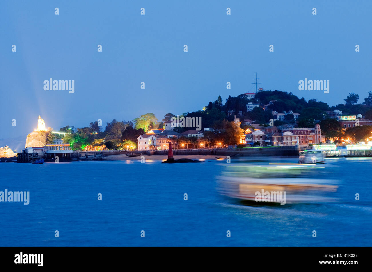 China Fujian Province Xiamen colonial trading port Stock Photo