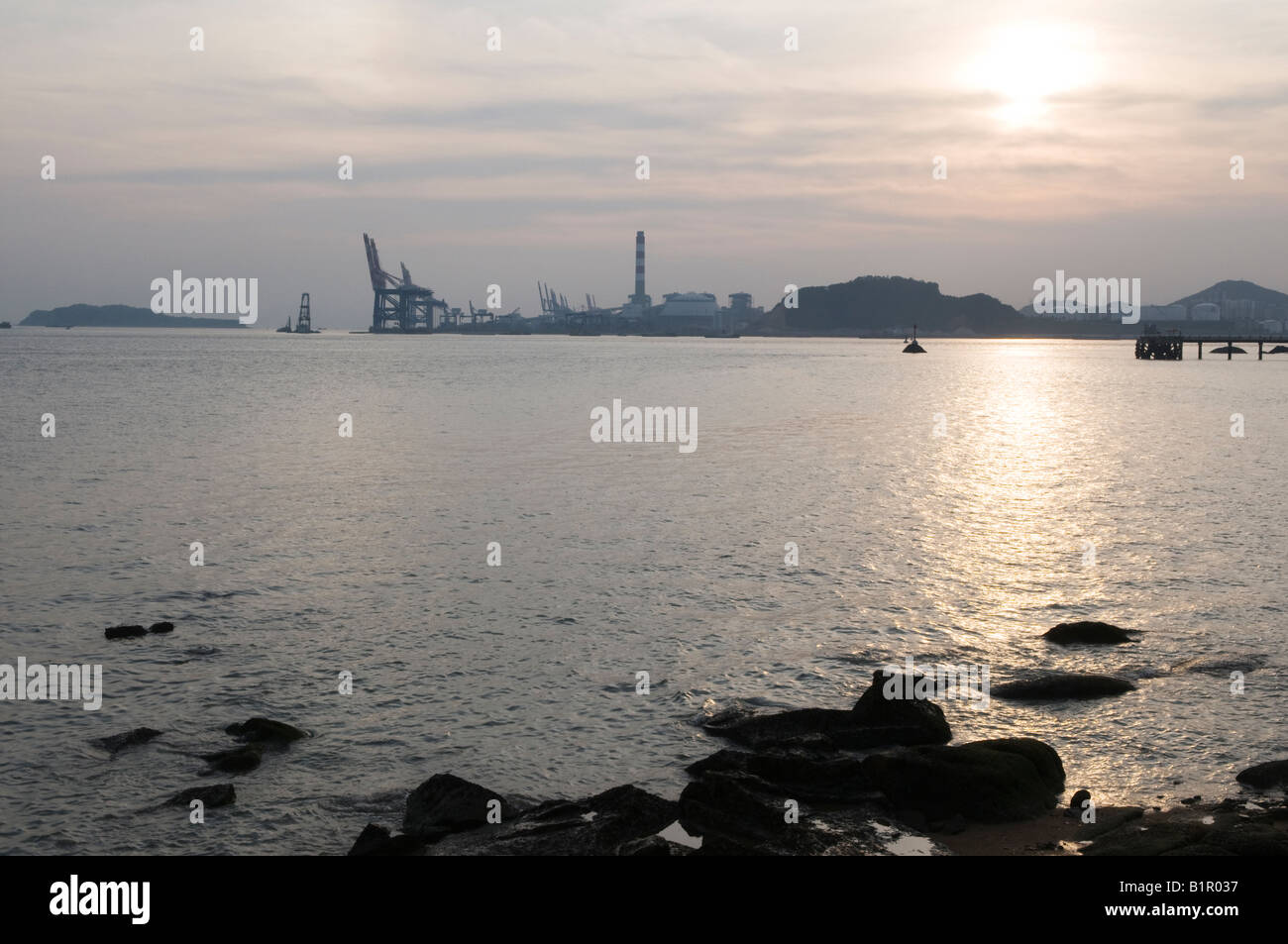 China Fujian Province Xiamen colonial trading port Stock Photo