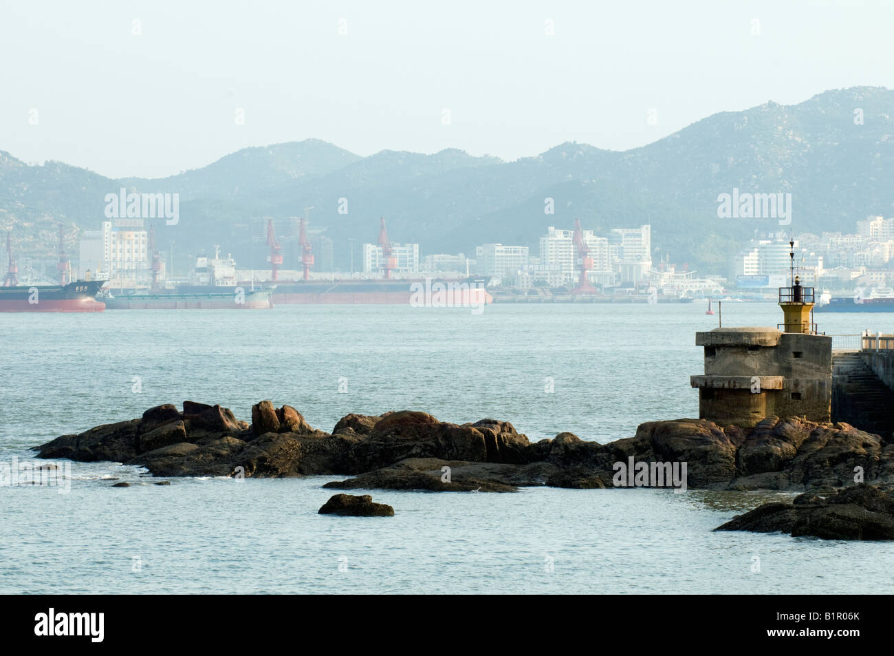 China Fujian Province Xiamen colonial trading port Stock Photo