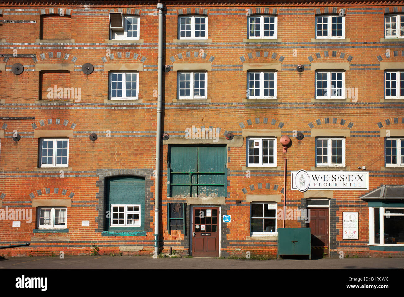 Front view of Wantage Mill Stock Photo Alamy