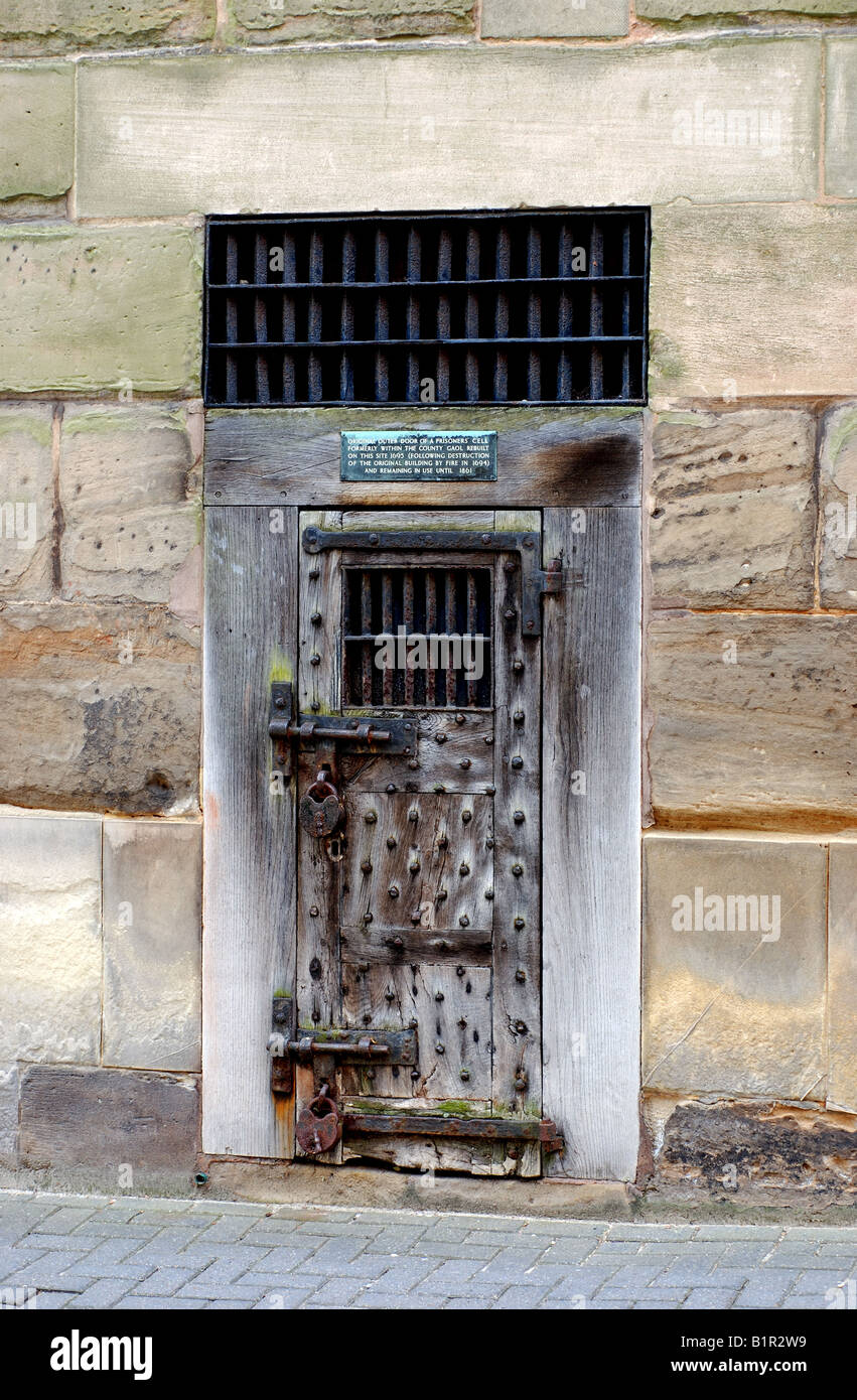 Old Prison Cell Door From County Gaol Barrack Street Warwick