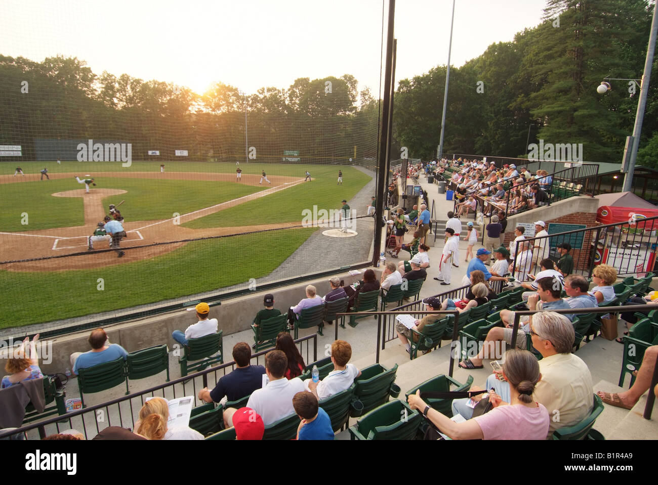 Semi pro baseball field in suburban Maryland Shirley Povich Field