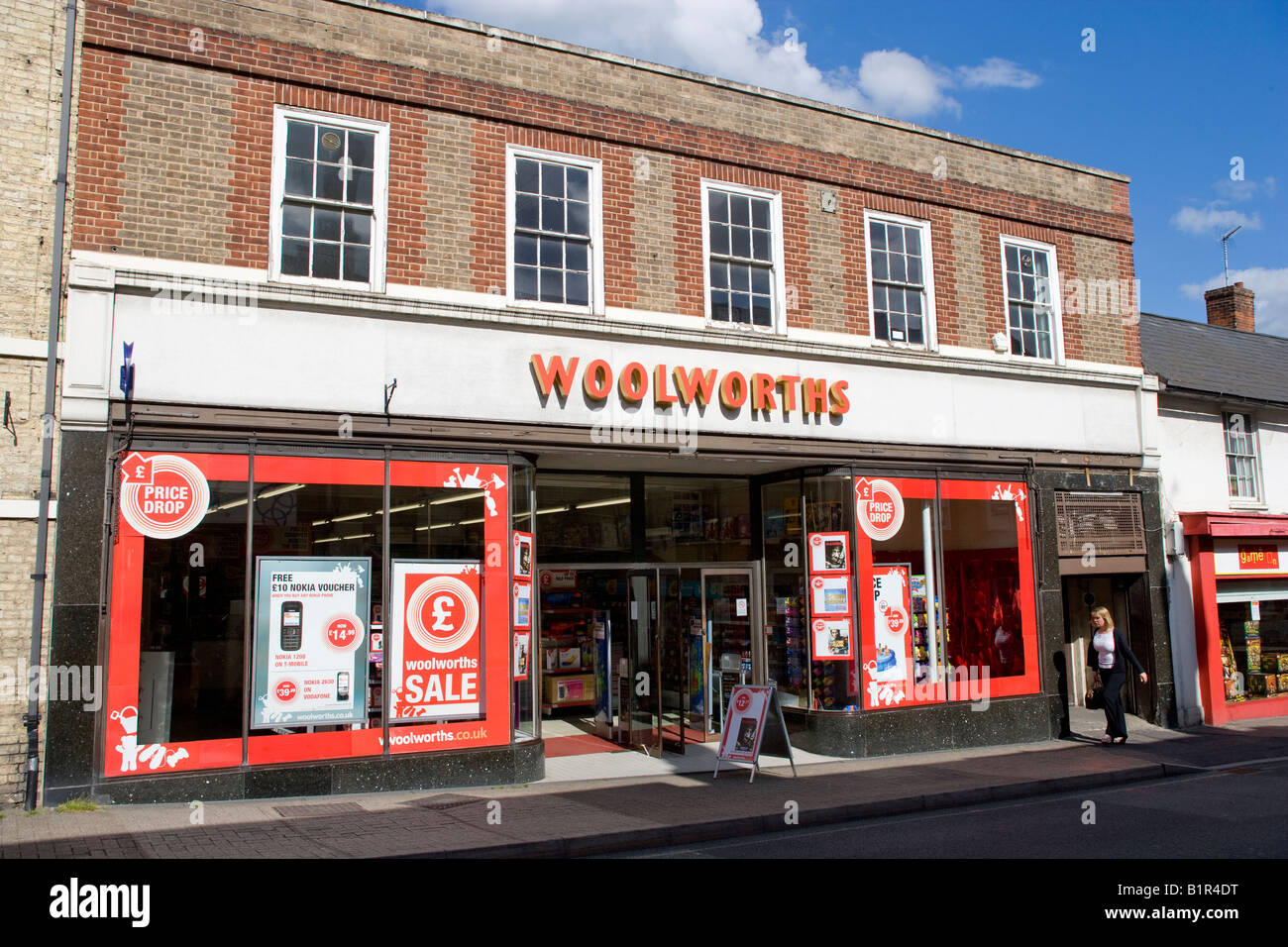 Woolworths Saffron Walden Essex Stock Photo Alamy