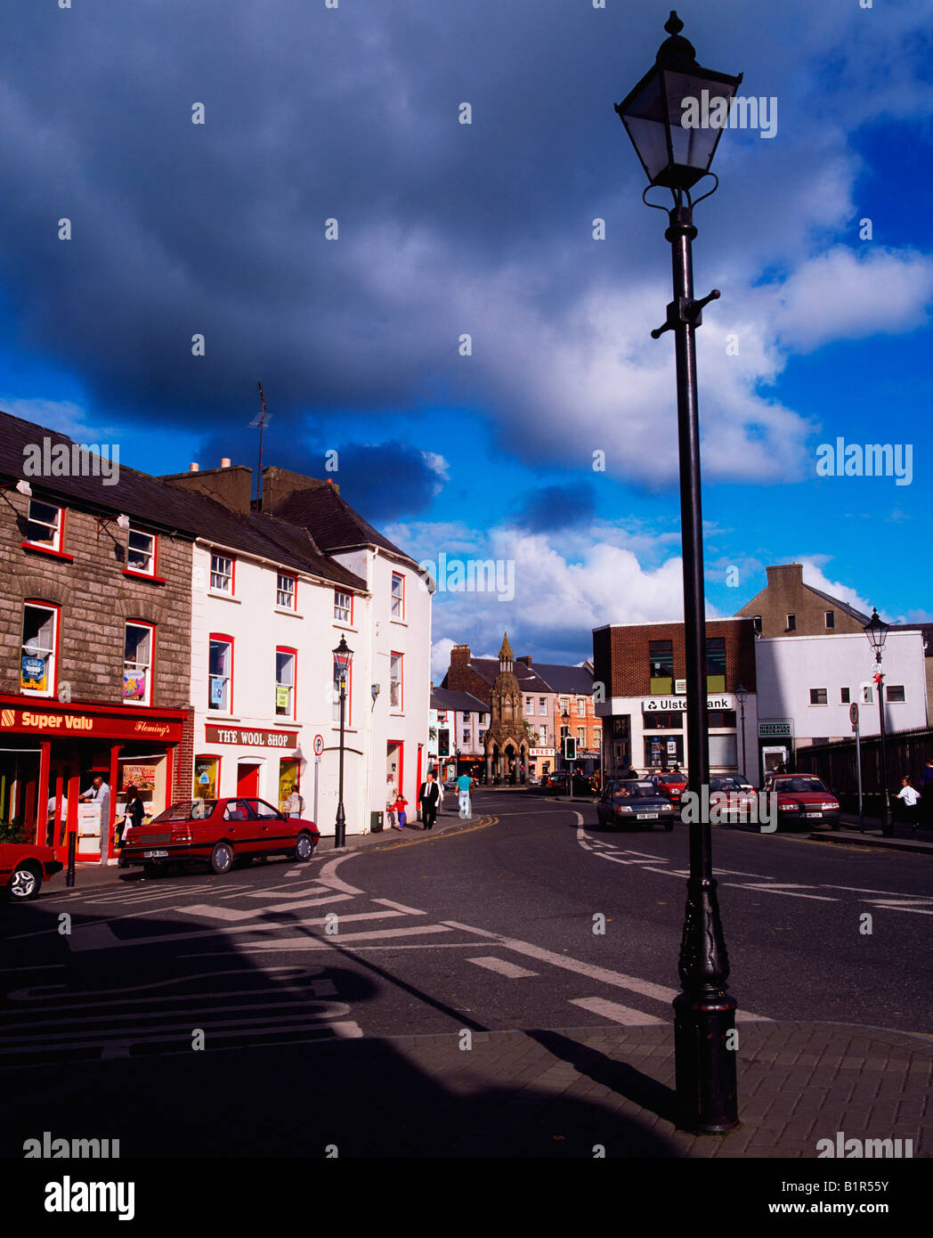 Ireland county monaghan monaghan town hires stock photography and