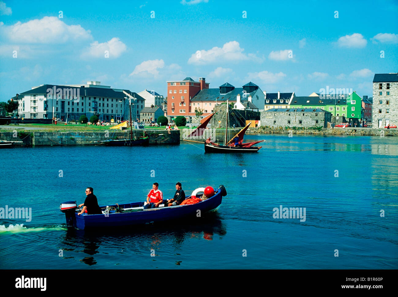 Galway City, River Corrib Stock Photo - Alamy