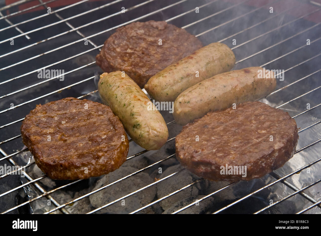 Barbecue burger grill sausage hires stock photography and images Alamy