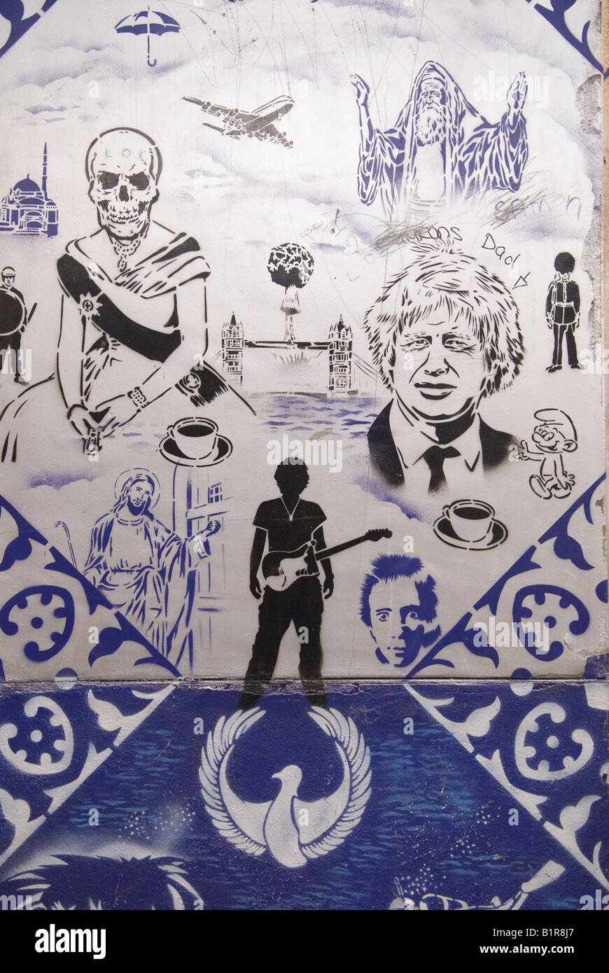 Graffiti street art exhibition, Cans Festival Waterloo created by