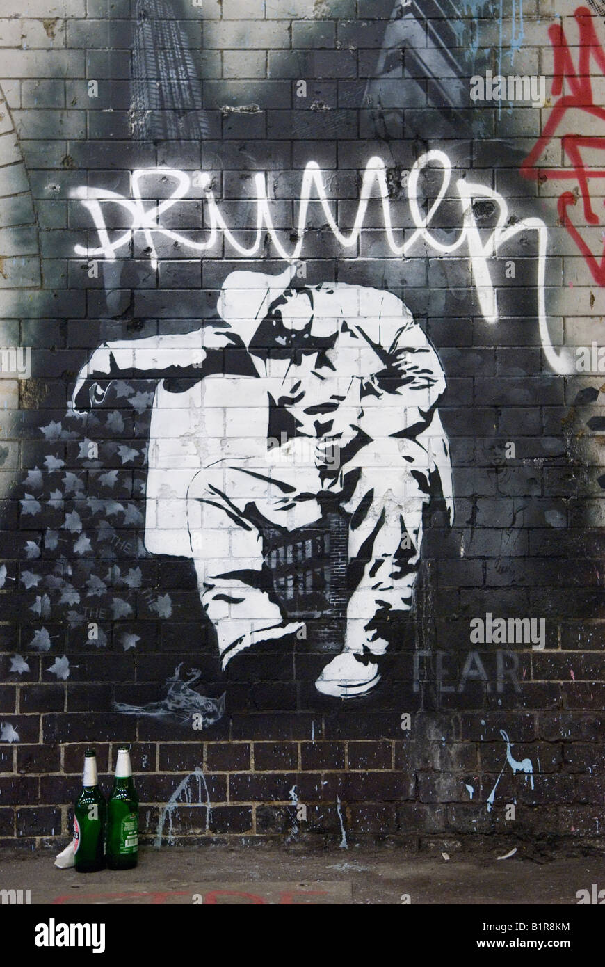 Graffiti street art exhibition, Cans Festival Waterloo created by