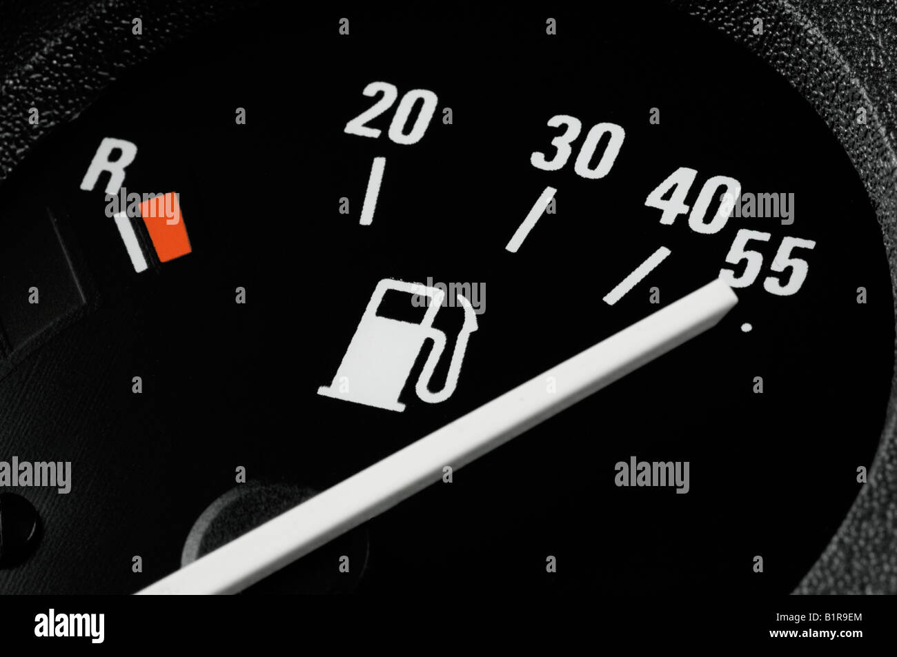 Fuel indicator Stock Photo Alamy