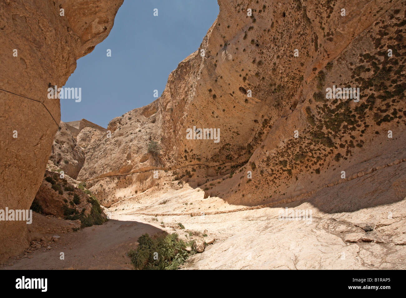 Syria Maaloula Ma'Loula The to St Thekla monastery Stock Photo