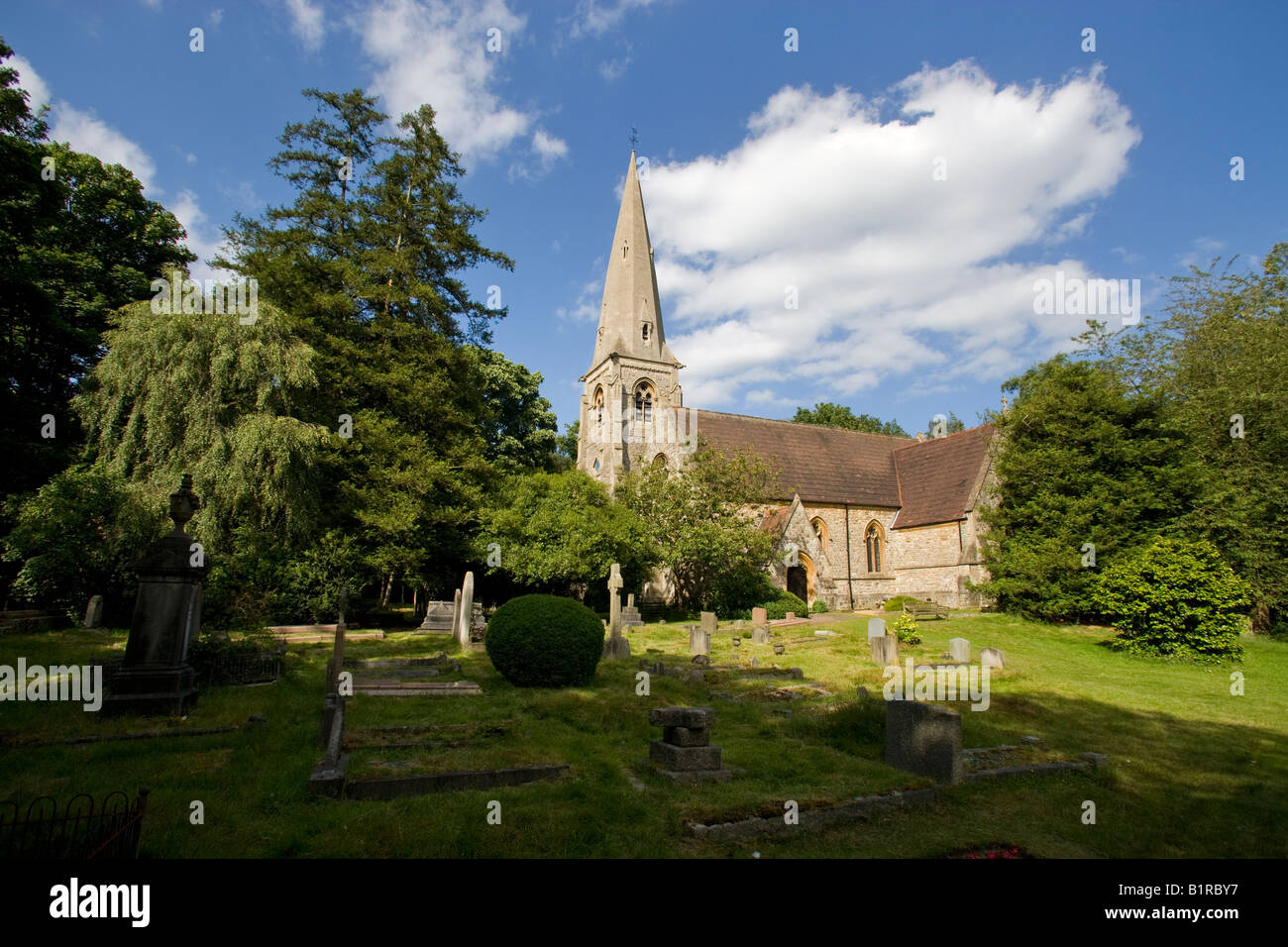 High Beach Church Epping Forest Essex Stock Photo Alamy