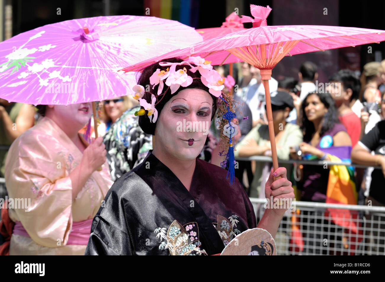 Pride parade in Toronto Stock Photo