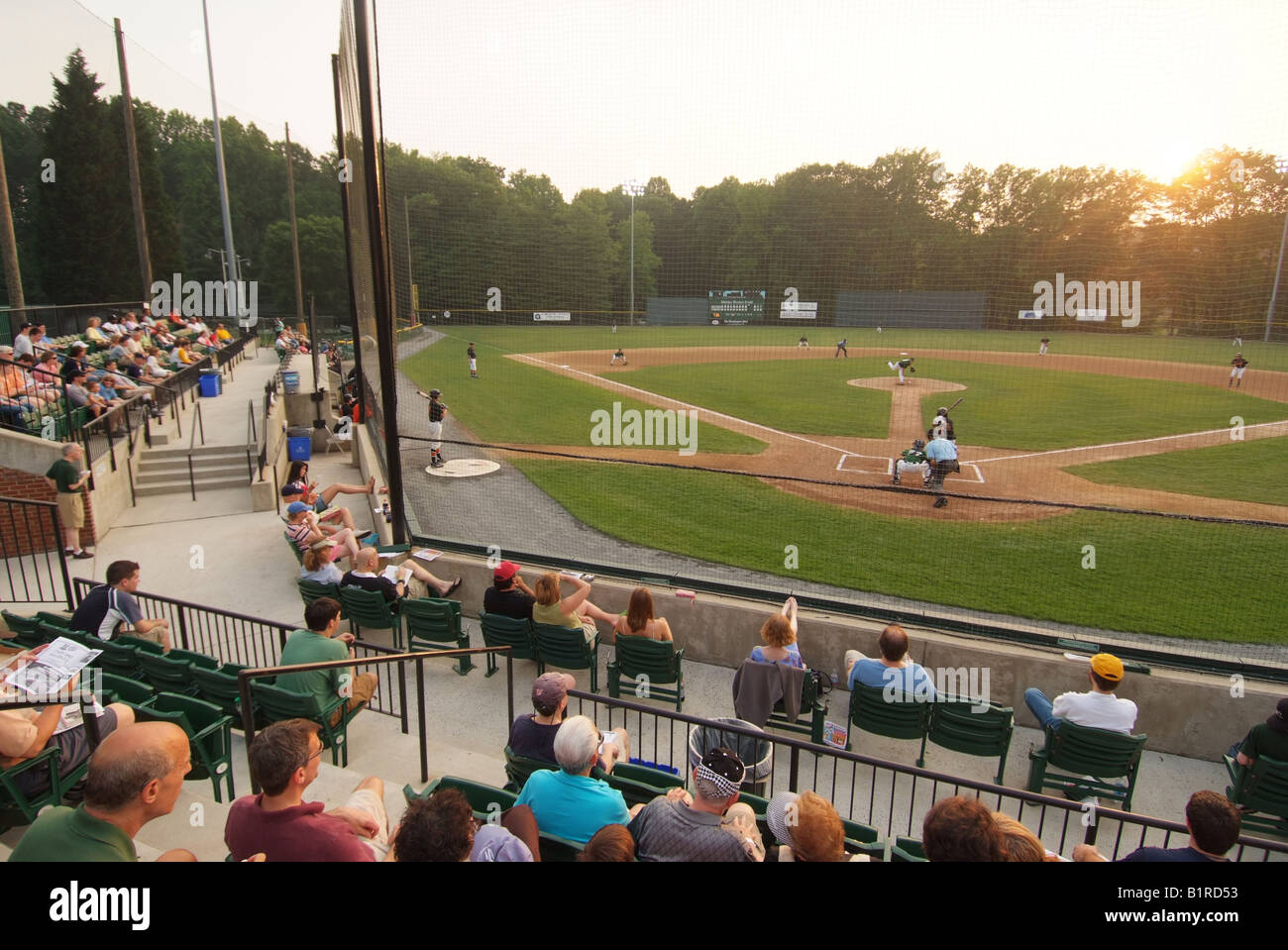 Semi pro baseball field in suburban Maryland Shirley Povich Field