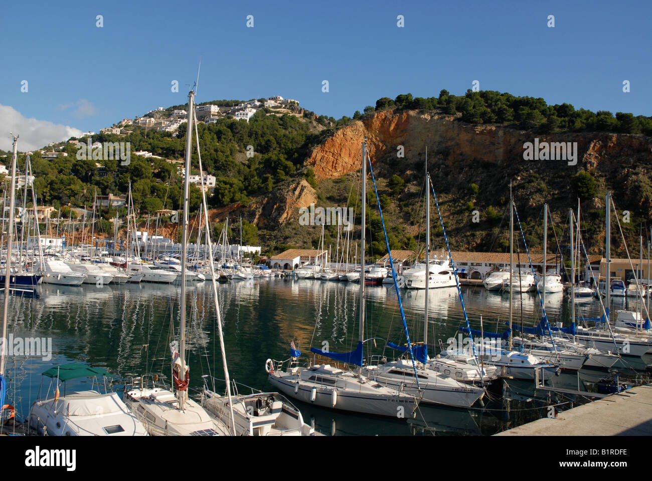 yachts in the Club Nautico (Yacht Club), Javea / Xabia, Alicante