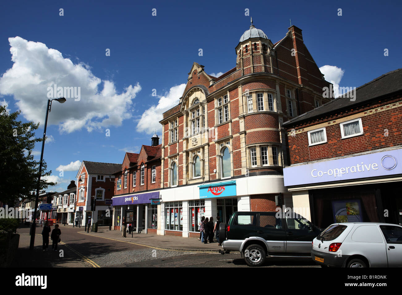 General View of Haverhill a market town in Suffolk UK Stock Photo Alamy