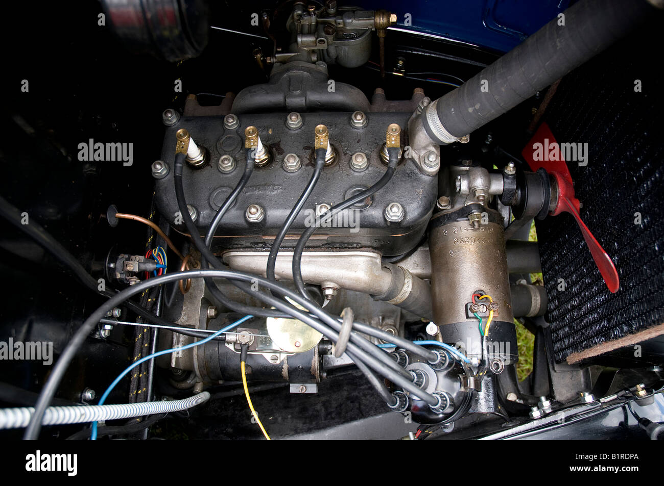 An Austin seven engine Stock Photo Alamy