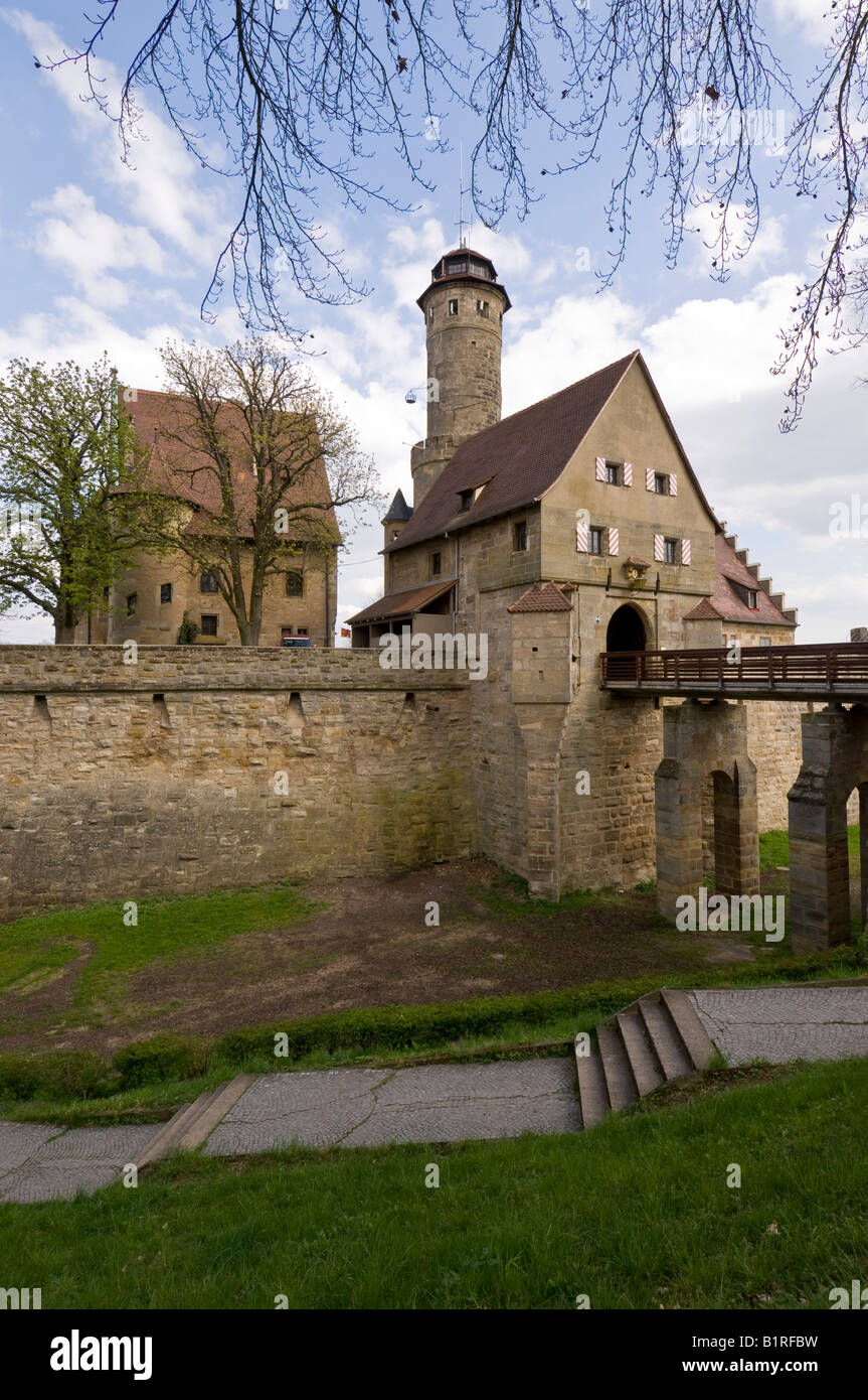 The mediaeval Altenburg Castle, Bamberg, Upper Franconia, Franconia