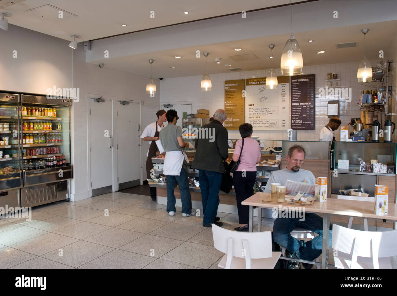 Eat. The real food company sandwich shop Charing cross branch London