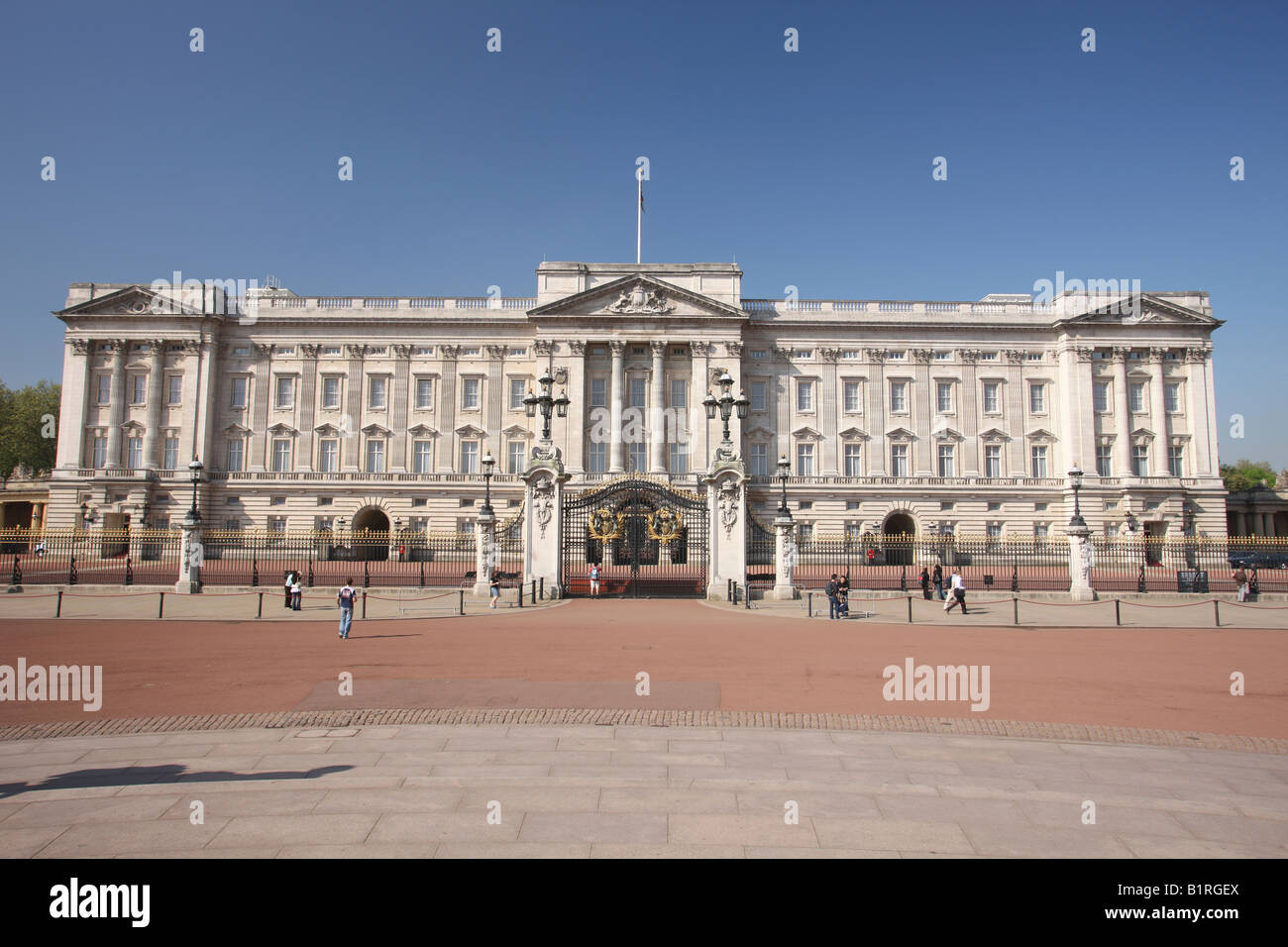 Buckingham Palace London England Great Britain Europe Stock Photo Alamy