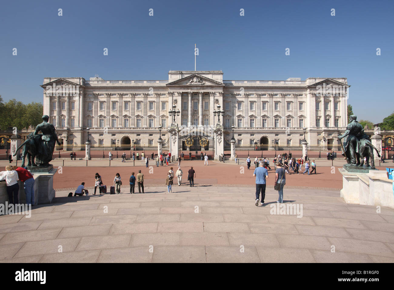 Buckingham Palace, London, England, Great Britain, Europe Stock Photo