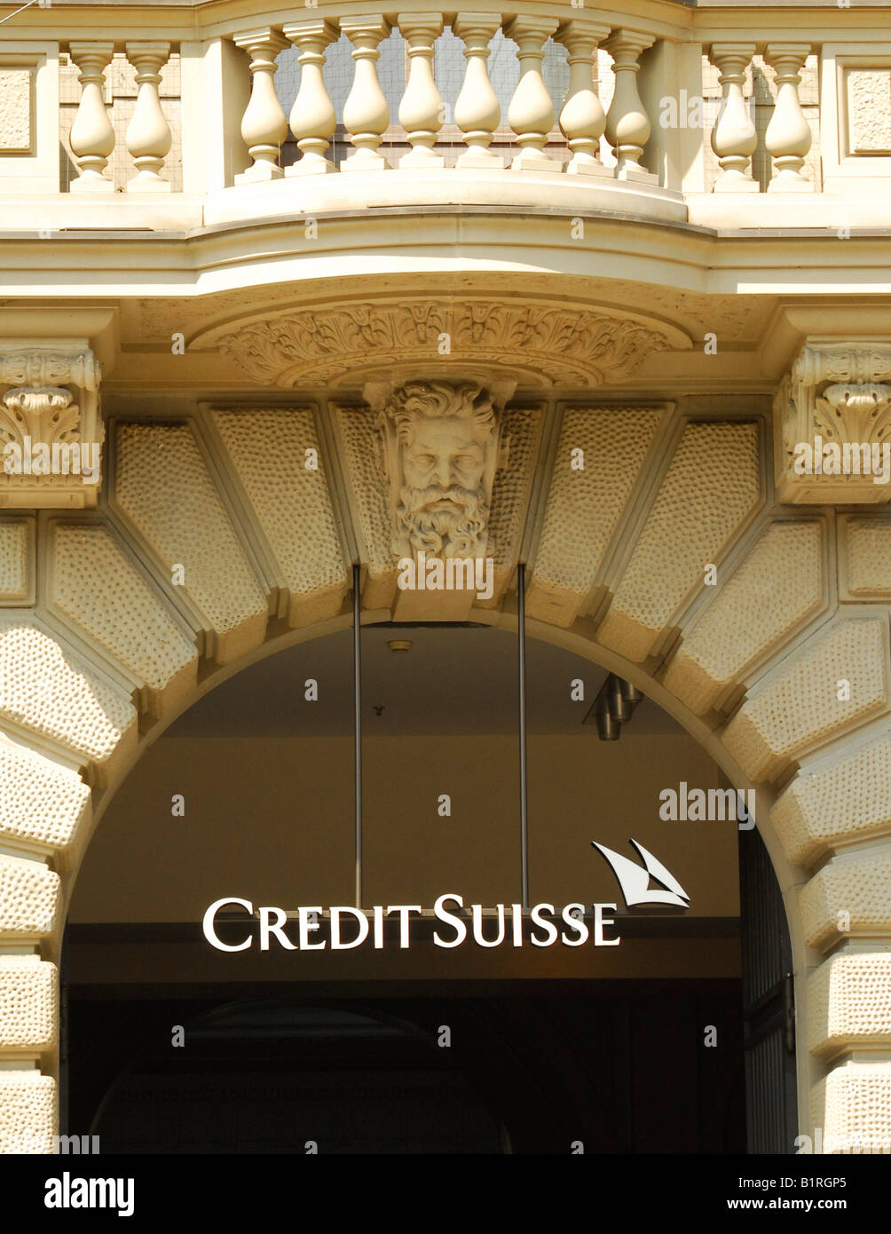 Credit Suisse, Zurich, Switzerland, Europe Stock Photo