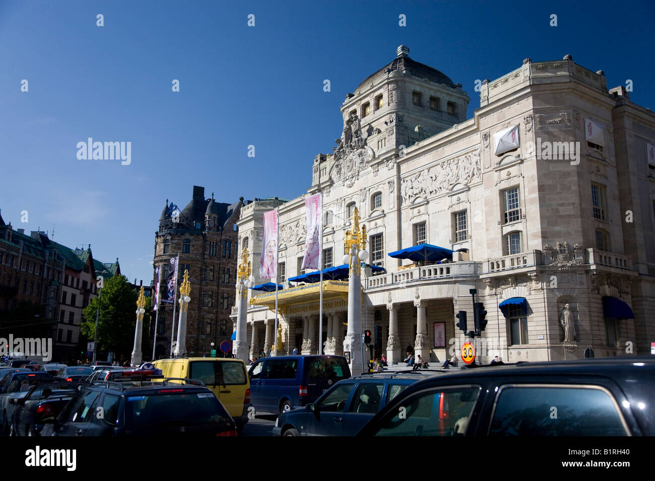 Dramatiska-Teatern, Stockholm, Sweden, Scandinavia, Europe Stock Photo