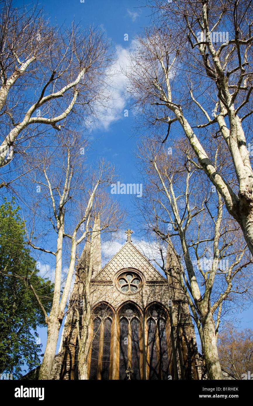 Church of St Mary Abbots, Kensington, London, Great Britain, UK, Europe Stock Photo