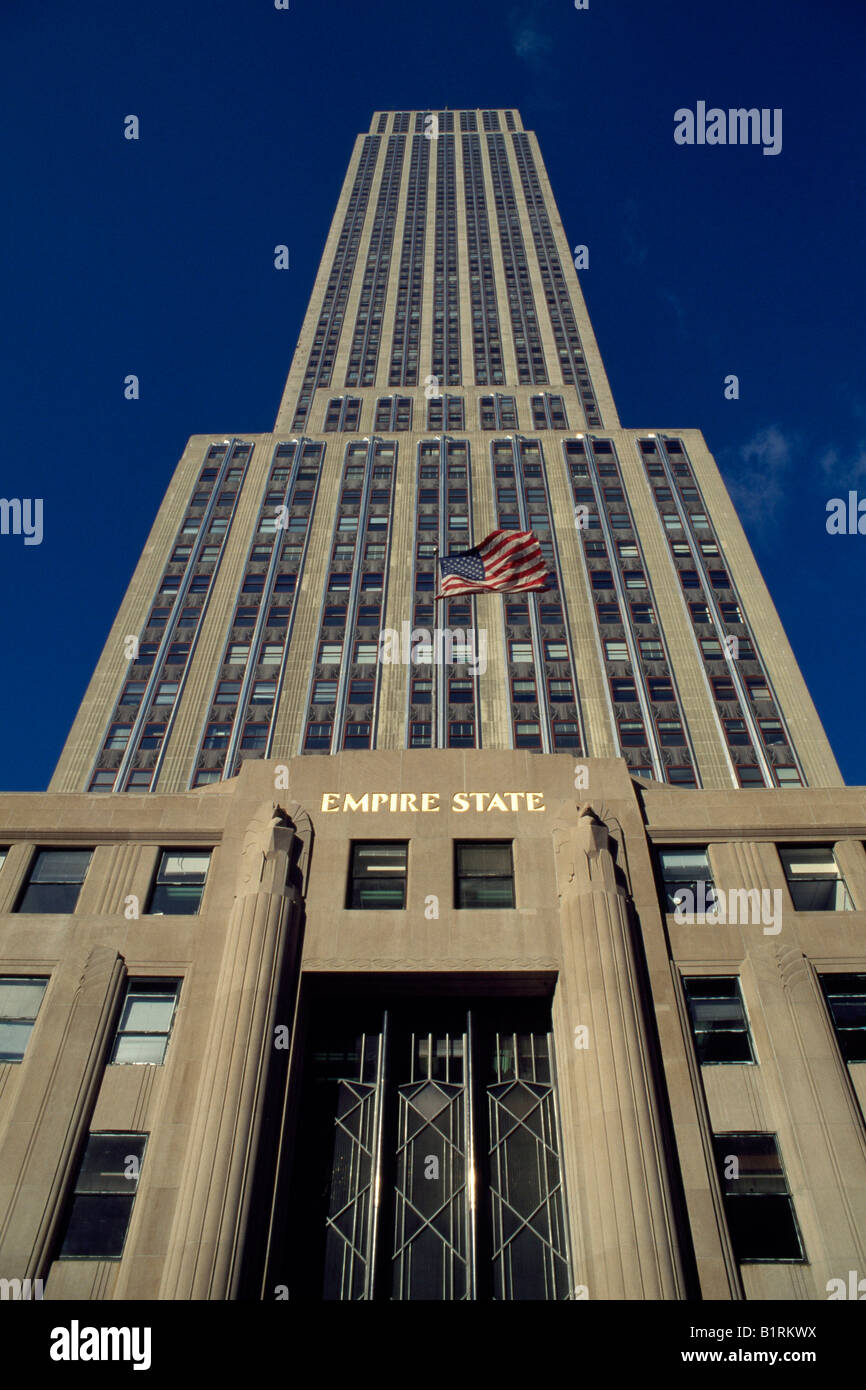 Empire State Building, Manhattan, New York, USA Stock Photo - Alamy