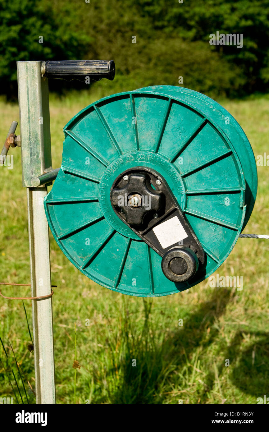 Electric fence reel hi-res stock photography and images - Alamy