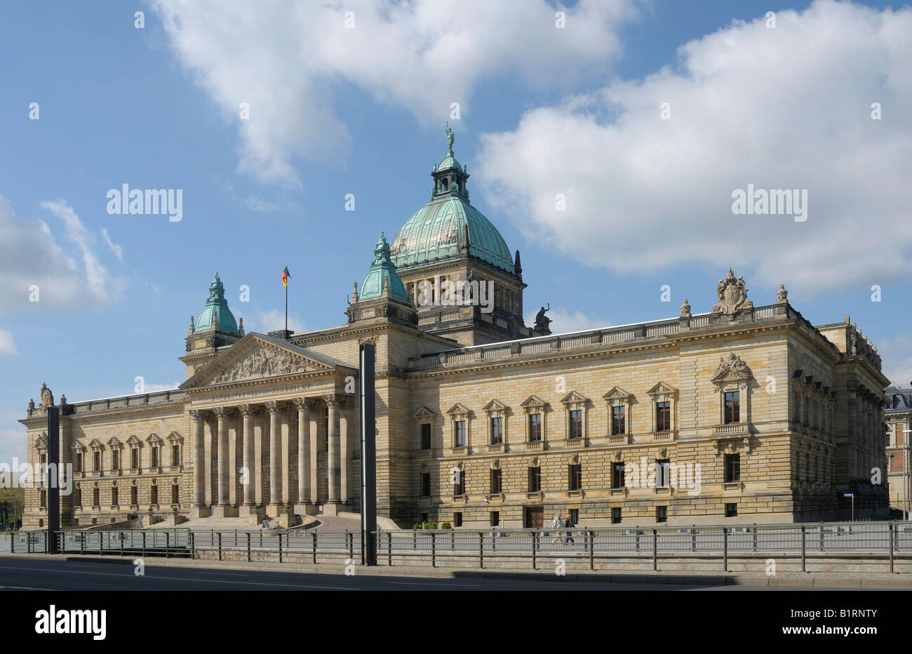 Bundesverwaltungsgericht, Federal Administrative Court, Leipzig, Saxony, Germany, Europe Stock Photo