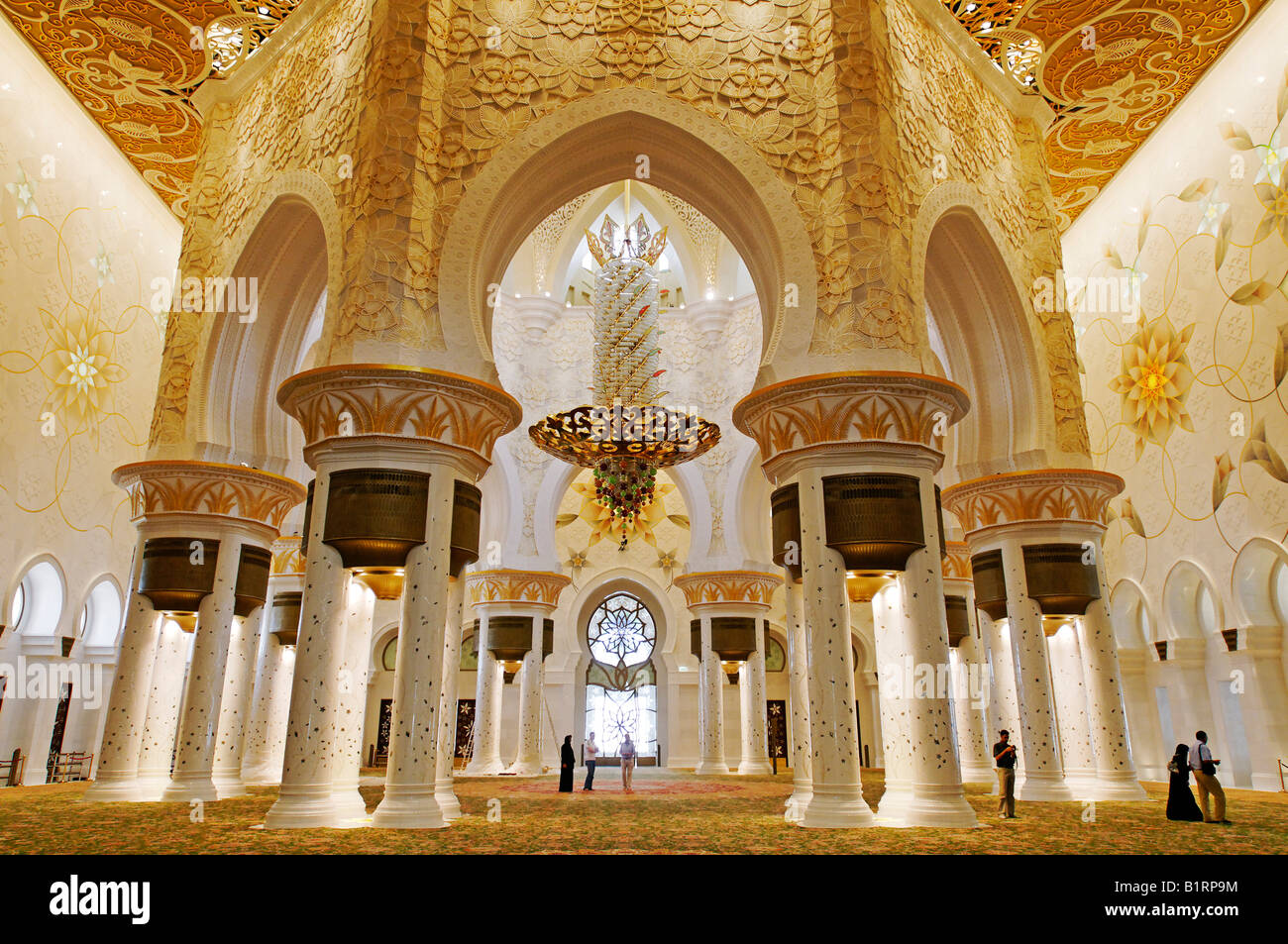 Prayer room of the Sheikh Zayed bin Sultan Al Nahjan Prayer room of the Sheikh Zayed bin Sultan Al Nahjan