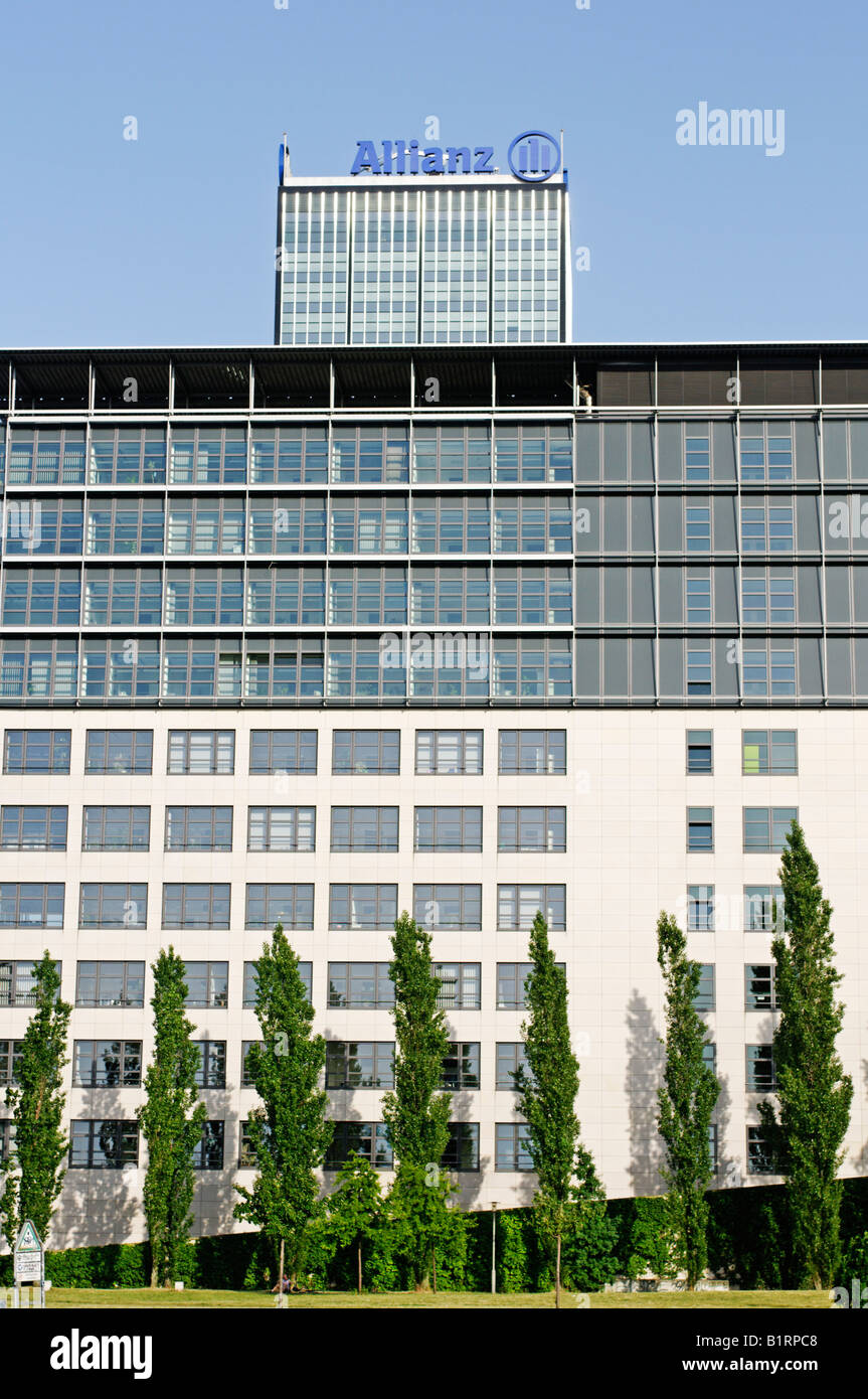Allianz-Versicherung insurance company's Treptowers building, Treptow ...