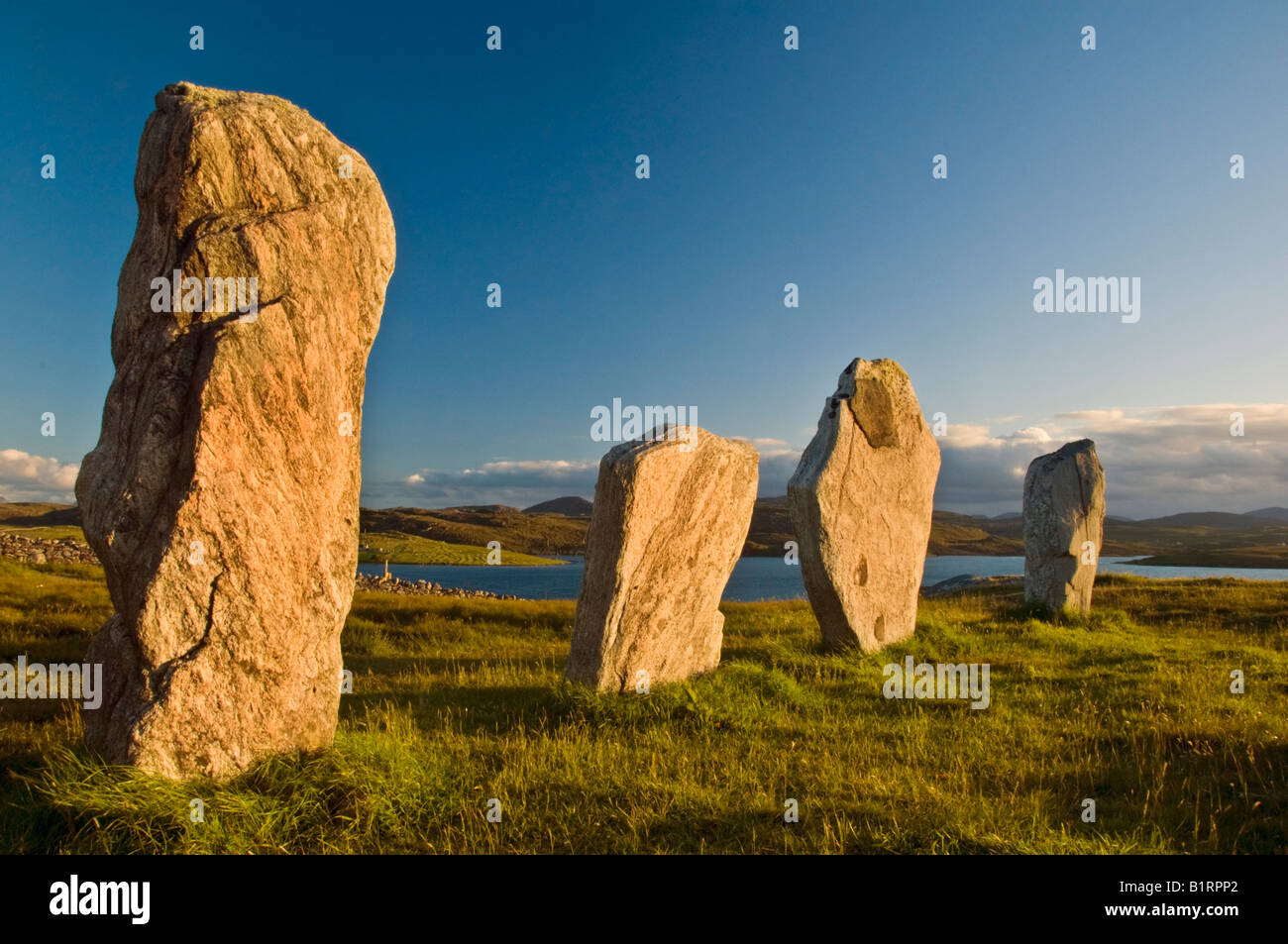 Callanish Standing Stones Stock Photo