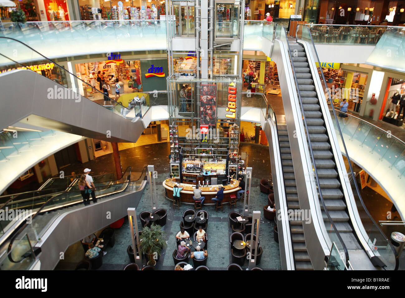 Shopping mall, Gasometer, Vienna, Austria, Europe Stock Photo - Alamy
