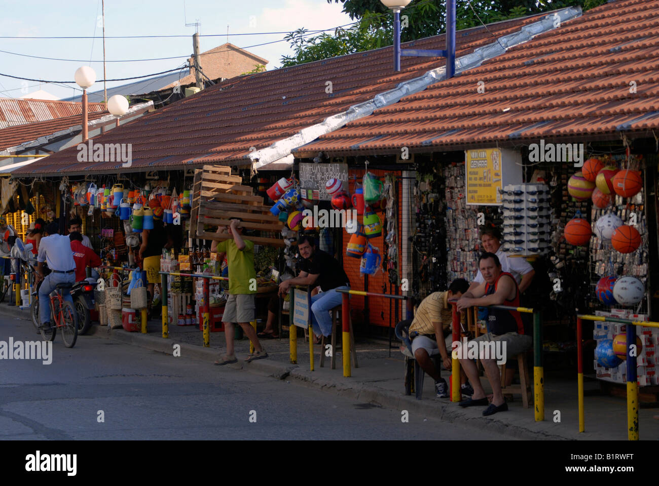 Colourful market, Ciudad Formosa, Formosa Province, Argentina, South America Stock Photo
