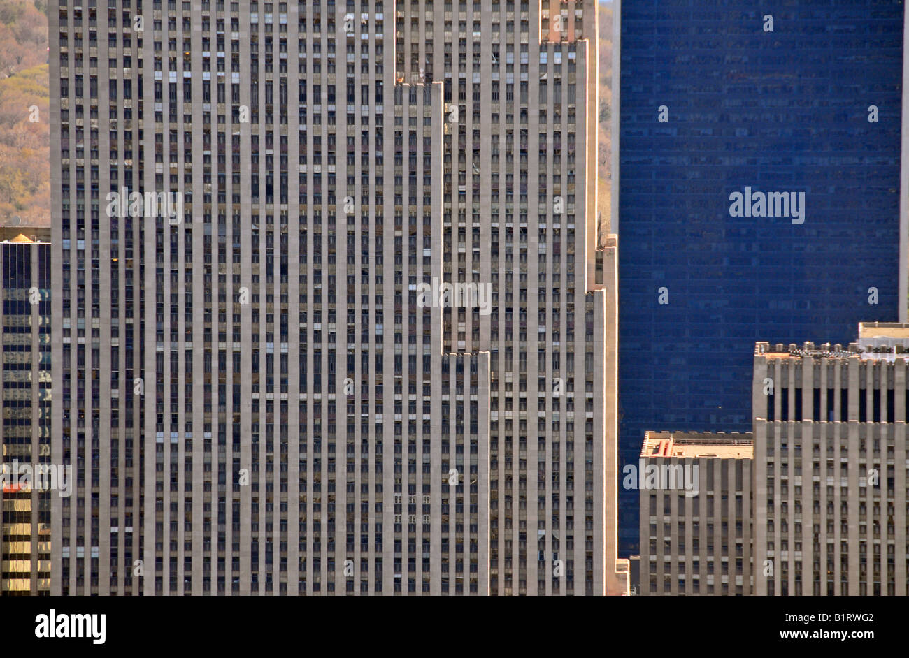 General Electric Building, picture taken from Empire State Building ...