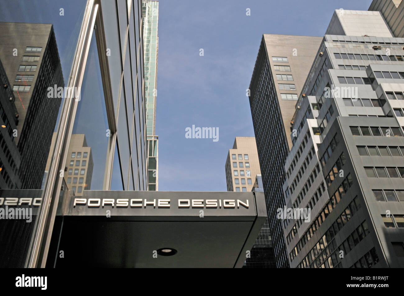 Porsche Design store, Manhattan, New York City, USA Stock Photo Alamy