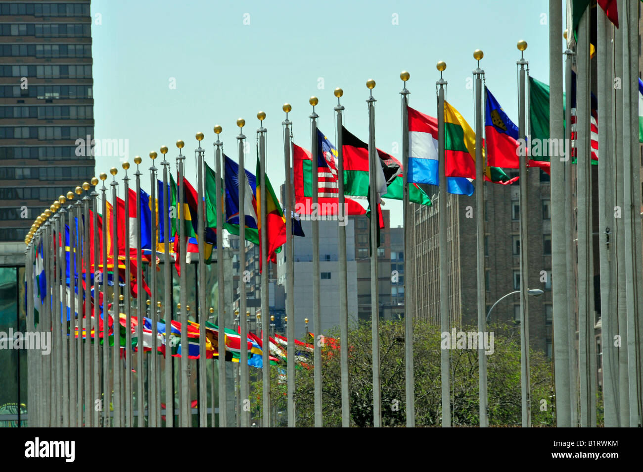 United Nations Flags With Names