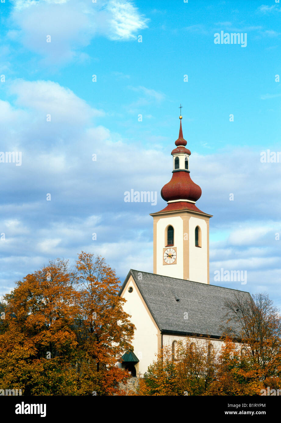 Church of St. Margarethen, Buch bei Jenbach, Tyrol, Austria, Europe Stock Photo