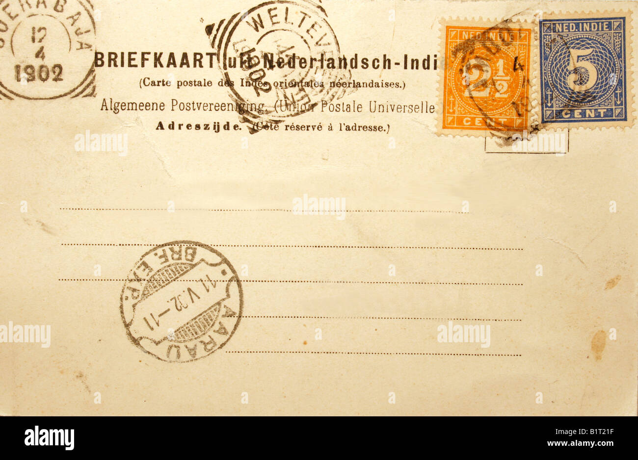 Postcard stamp hires stock photography and images Alamy