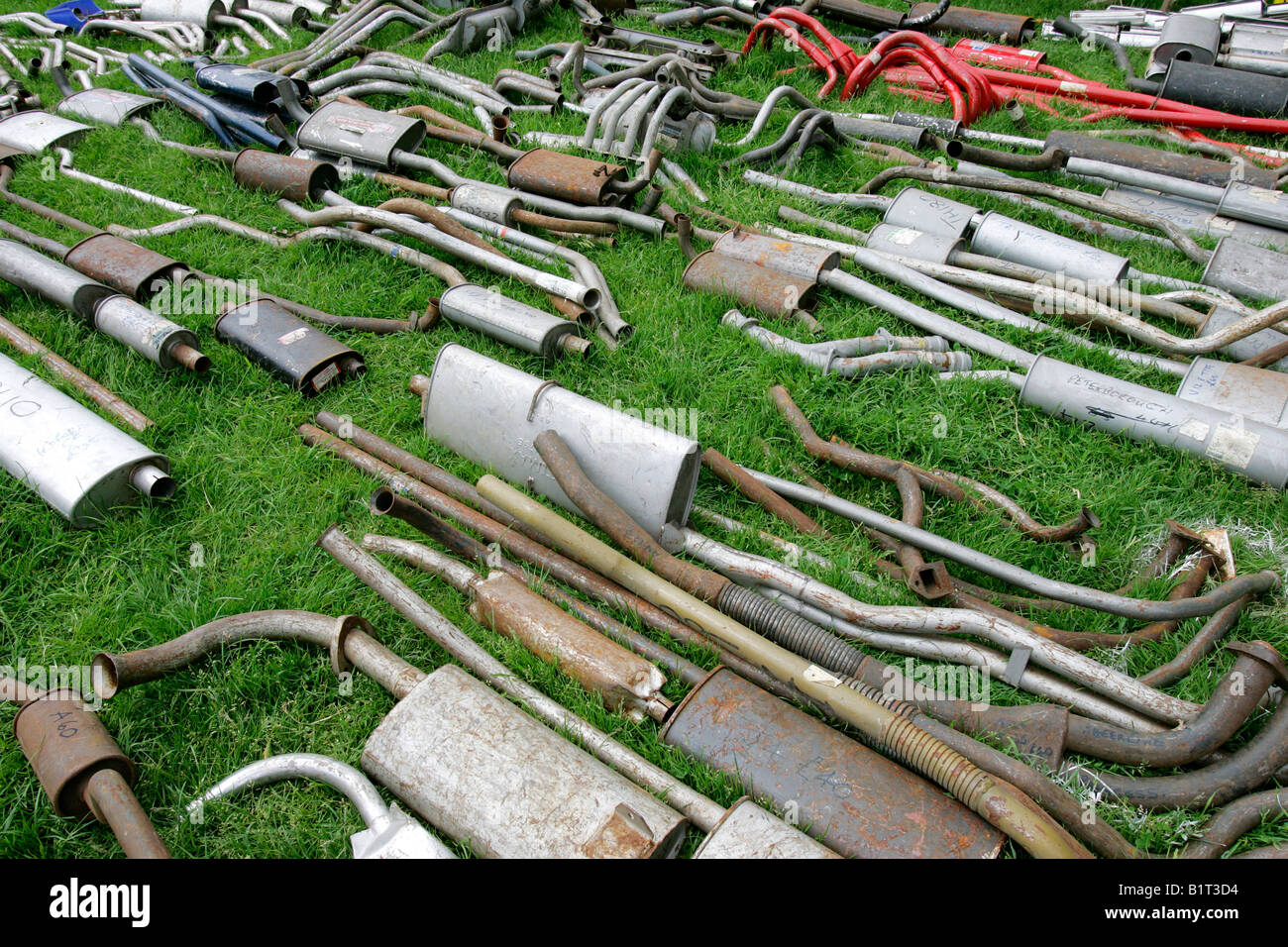 automotive silencer exhaust car system gas part boxes header, headers