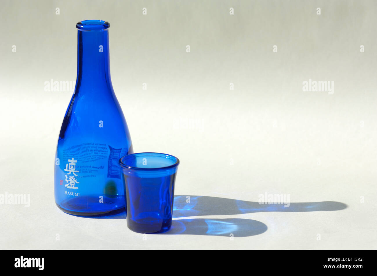 Masumi Sake Bottle and Cup Stock Photo Alamy