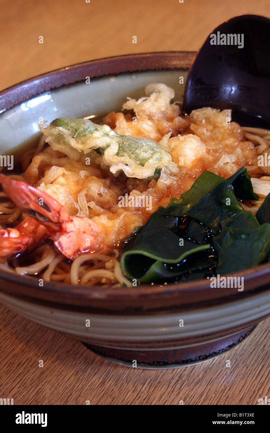 Traditional Tempura on a plate in Tokyo Japan Stock Photo - Alamy